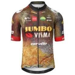 AGU Team Jumbo-Visma Replica TDF 2022 Short Sleeve T-Shirt