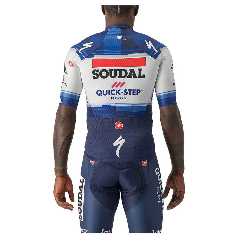 Castelli Aero Race 6.1 Soudal Quick-Step 2023 Short Sleeve Jersey 4 Castelli Aero Race 6.1 Soudal Quick-Step 2023 Short Sleeve Jersey - Image 2