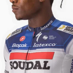 Castelli Aero Race 6.1 Soudal Quick-Step 2023 Short Sleeve Jersey 10 Castelli Aero Race 6.1 Soudal Quick-Step 2023 Short Sleeve Jersey -Pedal Yon Sales castelli aero race 6.1 soudal quick step 2023 short sleeve jersey 3