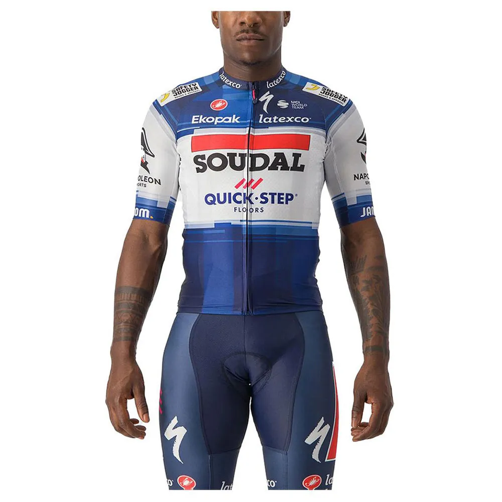 Castelli Aero Race 6.1 Soudal Quick-Step 2023 Short Sleeve Jersey 3 Castelli Aero Race 6.1 Soudal Quick-Step 2023 Short Sleeve Jersey