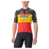 Castelli Competizione Belgian Champion Soudal Quick-Step 2023 Short Sleeve Jersey -Pedal Yon Sales castelli competizione belgian champion soudal quick step 2023 short sleeve jersey
