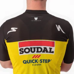 Castelli Competizione Belgian Champion Soudal Quick-Step 2023 Short Sleeve Jersey -Pedal Yon Sales castelli competizione belgian champion soudal quick step 2023 short sleeve jersey 2