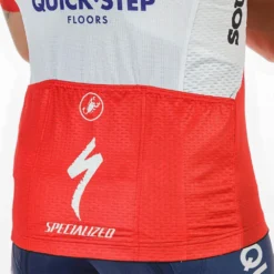 Castelli Competizione French Champion Soudal Quick-Step 2023 Short Sleeve Jersey -Pedal Yon Sales castelli competizione french champion soudal quick step 2023 short sleeve jersey 3