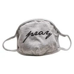 Mister Tee Pray Wording Protective Mask