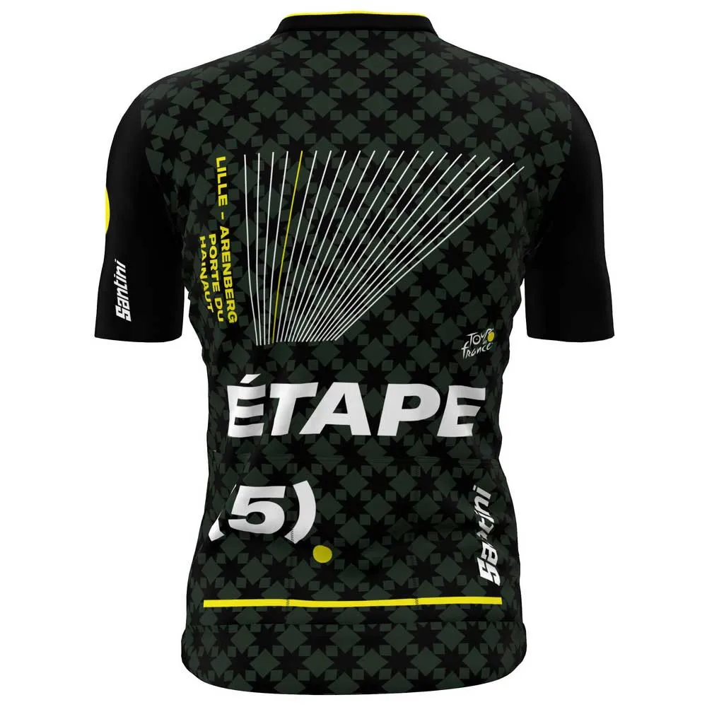 Santini Arenberg Tour De Fance Official 2022 Short Sleeve Jersey 4 Santini Arenberg Tour De Fance Official 2022 Short Sleeve Jersey - Image 2