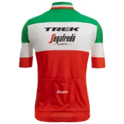 Santini Italian Champion Trek Segafredo Replica 2022 Short Sleeve Jersey -Pedal Yon Sales santini italian champion trek segafredo replica 2022 short sleeve jersey 1