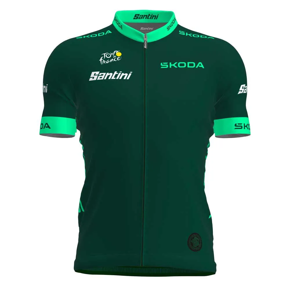 Santini Tour De France Fan Line Best Sprinter 2023 Short Sleeve Jersey 3 Santini Tour De France Fan Line Best Sprinter 2023 Short Sleeve Jersey
