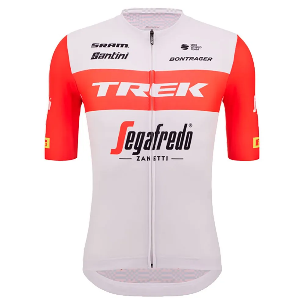Santini Trek Segafredo 2023 Short Sleeve Jersey 3 Santini Trek Segafredo 2023 Short Sleeve Jersey