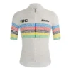 Santini UCI 100 Champion Short Sleeve Jersey -Pedal Yon Sales santini uci 100 champion short sleeve jersey