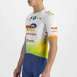 Sportful Total Energies Bomber Short Sleeve Jersey -Pedal Yon Sales sportful total energies bomber short sleeve jersey 2