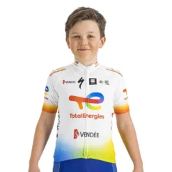 Sportful Total Energies Kids Short Sleeve Jersey