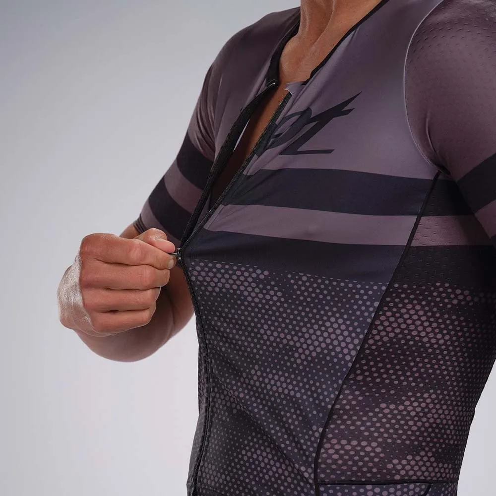 ZOOT Aero Full Zip Digi Camo Short Sleeve Trisuit 9 ZOOT Aero Full Zip Digi Camo Short Sleeve Trisuit - Image 7