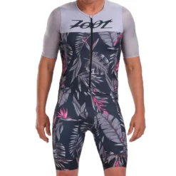 ZOOT Aero Full Zip Digi Kohala Short Sleeve Trisuit