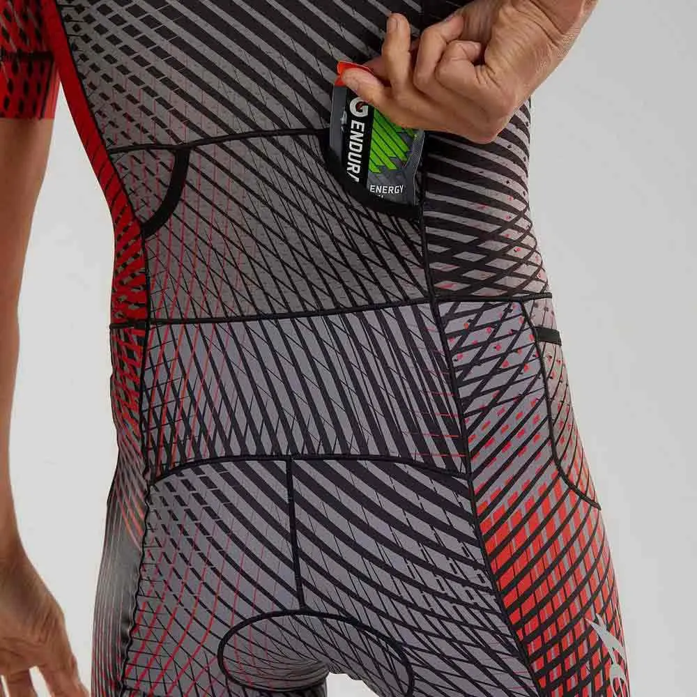 ZOOT Ltd Tri Aero Full Zip Plus Short Sleeve Trisuit 15 ZOOT Ltd Tri Aero Full Zip Plus Short Sleeve Trisuit - Image 13